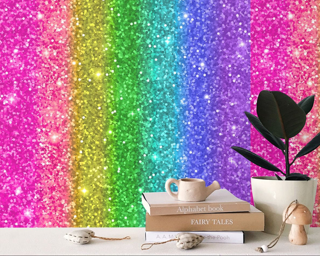 Sparkled Realms Repeat Pattern Wallpaper