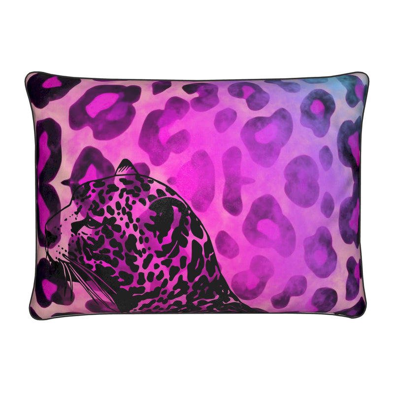 Pink Leopard Smoke Cushion