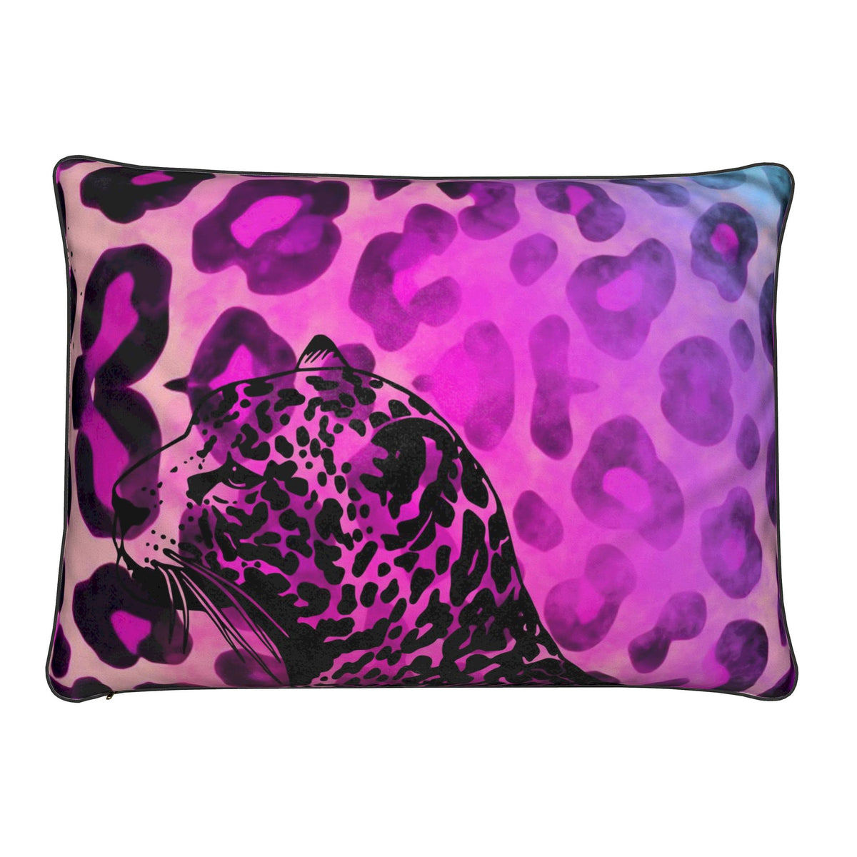 Pink Leopard Smoke Cushion