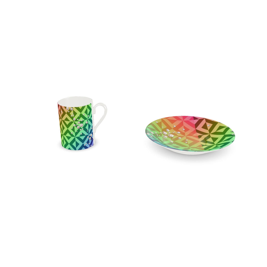 Vortex Pearls Cup and Saucer