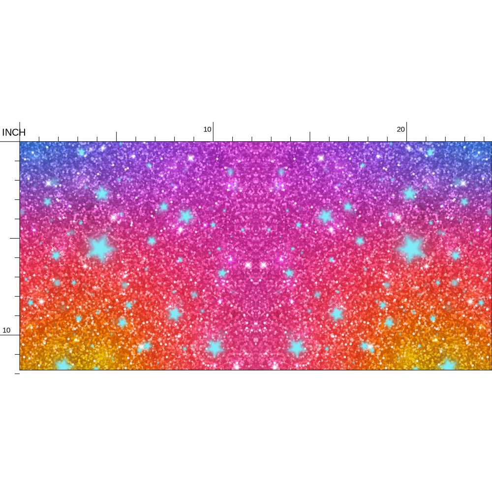 Sparkle Sunset Repeat Pattern Wallpaper