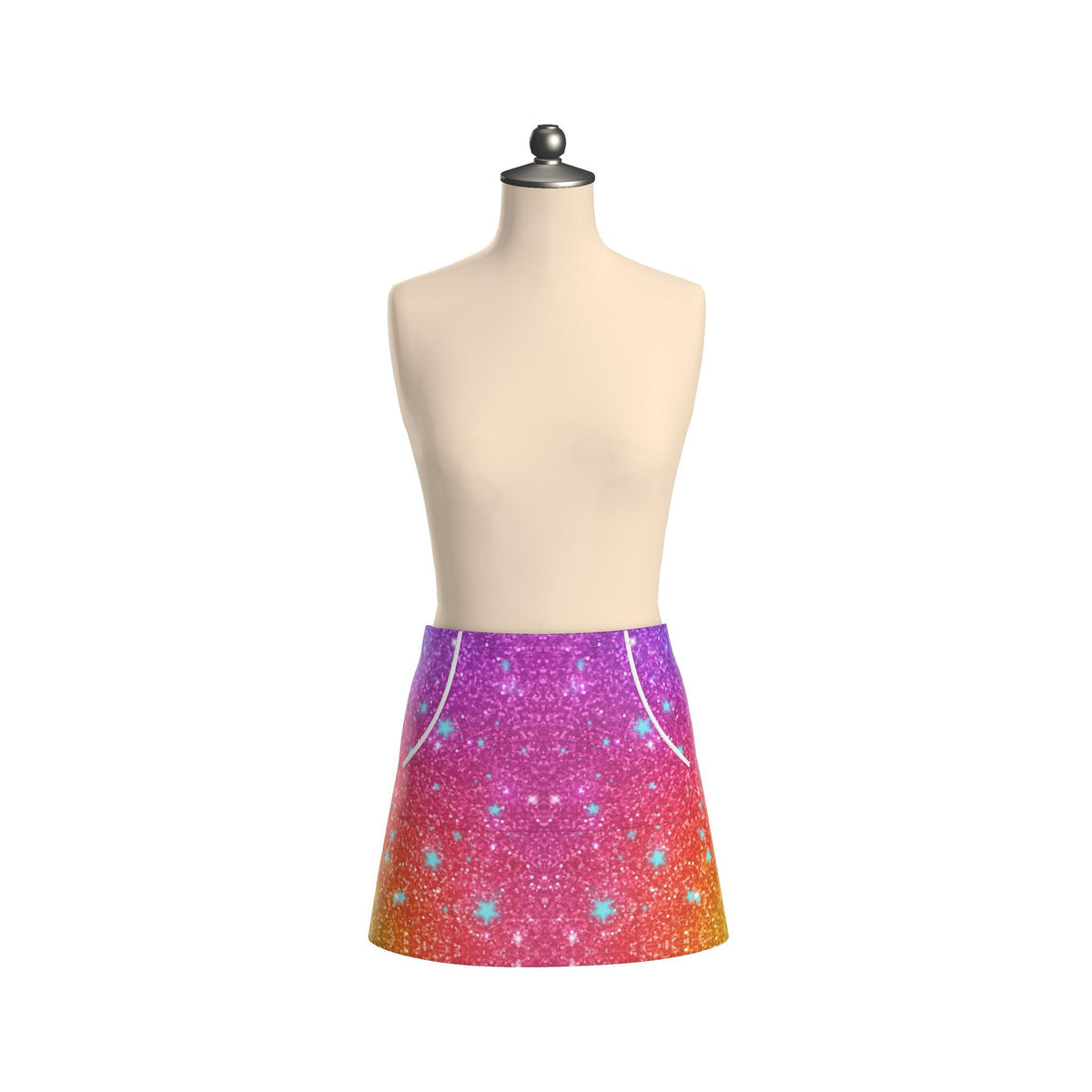 Apron Leatherette - Sparkle Sunset